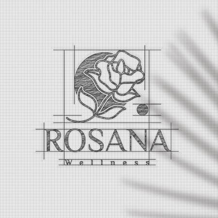Logotipo Rosana Bem estar